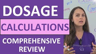 Dosage Calculations Nursing Practice Problems amp Comprehensive NCLEX Review [upl. by Jakob]