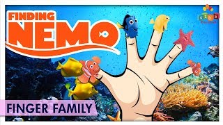 Finding Nemo Finger Family Songs  Learn Colors Collection Songs amp Nursery Rhymes  Kids Carnival [upl. by Sicnarf]