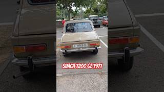 ▶️Simca 1200 GL 1971 fabricado en Villaverde simca1200 [upl. by Eniortna985]