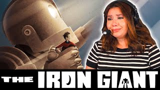 ACTRESS REACTS to THE IRON GIANT 1999 FIRST TIME WATCHING YOU ARE WHAT YOU CHOOSE TO BE [upl. by Cordier705]