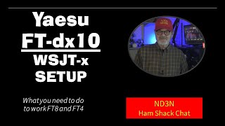 Mastering your FTdx10 with WSJTx for FT8FT4 [upl. by Aimil755]