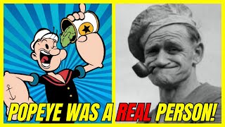 The True Story Behind Popeye The Sailor Man [upl. by Nnyladnarb]