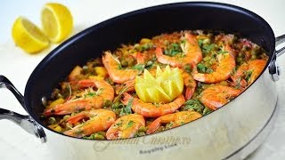 Paella cu fructe de mare  JamilaCuisine [upl. by Nel]