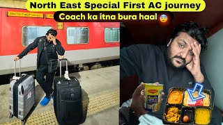 ArunachalNewDelhi Special Train First Class Coupe Journey  Socha nahi tha aisa hoga journey😨 [upl. by Aicirtal]