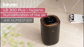 Air humidifier for hygienically humidified rooms up to 45 m²  Beurer LB 300 Plus [upl. by Larual788]