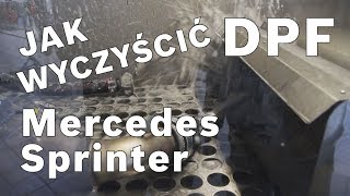 Jak wyczyścić filtr DPFFAP Mercedes Sprinter 519 30D z 2014 roku [upl. by Assened726]