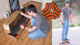 BOOSTED BOARD UNBOXING  FIRST RIDE [upl. by Wende]