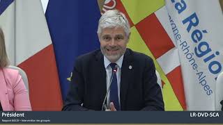 Laurent Wauquiez  Expérimentation de la vidéosurveillance intelligente [upl. by Massie]