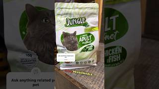 Reasonable Cat Food Options with Good Quality  Jungle cat food Review  Pet foods in Pakistan [upl. by Fiora]