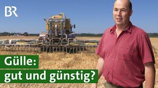 Steigende Gaspreise teurer Dünger Landwirte wollen Gülle  Landwirtschaft  Unser Land  BR [upl. by Patty283]