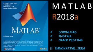 MATLAB DOWNLOAD AND INSTALLATION  INNOVATIVE IDEA [upl. by Llevram]