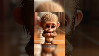 Chimps transformation in gym shortstory animation shorts ytshorts cute cartoon [upl. by Alicul]