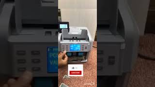 Ontech 4500 Bill Counter Note Counting Machine Currency Counting Machine Fake Note Detection [upl. by Vicky]