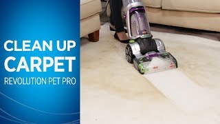 Deep Cleaning with theProHeat 2X® Revolution™ Pet Pro Carpet Cleaner  BISSELL [upl. by Harilda]