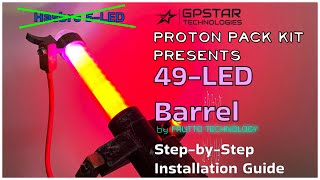 49LED Barrel for gpstars Haslab Kit StepbyStep Installation Guide [upl. by Amr]