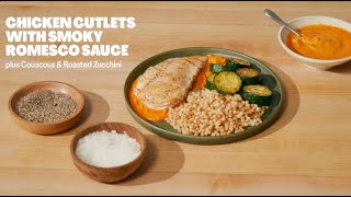 Sauce Skills Chicken Cutlets with Smoky Romesco Sauce [upl. by Olbap509]