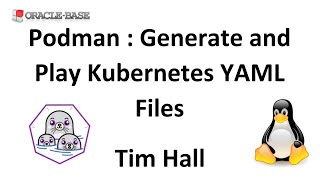 Podman  Generate and Play Kubernetes YAML Files [upl. by Boswall]