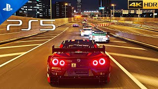 PS5 Gran Turismo Sport  INTENSE NIGHT STREET RACE  Ultra High Realistic Graphics 4K HDR [upl. by Dacia753]