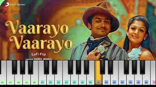 Vaarayo Vaarayo Song In Piano  Piano  Vaarayo Vaarayo Song  Aadhavan  Surya  AR Music [upl. by Yrffoeg]