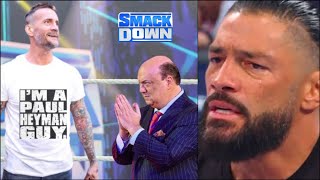 Paul Heyman Betrays Roman Reigns And Joins CM Punk 2023  CM Punk Vs Roman Reigns [upl. by Nitreb899]