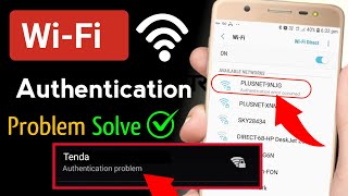 Wifi authentication problem android  Wifi authentication error occurred [upl. by Dleifyar]