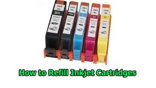 How to Refill Inkjet Cartridges [upl. by Abil]