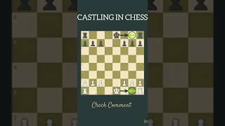 What is Castling in Chess  viralvideo chess viralshort  learnchesstrapin30seconds samayraina [upl. by Lesser]