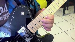 Hillsong  With Us  Electric Guitar Tutorial [upl. by Luoar]