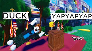 SAVING PRESIDENTS IN ROBLOX [upl. by Assenna]