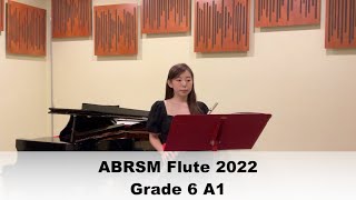 JS Bach Partita in A Minor BWV 1013 IV Bourée anglaise Grade 6 A1 ABRSM Flute 2022 [upl. by Egres]