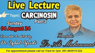 Dr Ali Muhammad Carcinosin Part2 Homeopathy For All [upl. by Lotty]