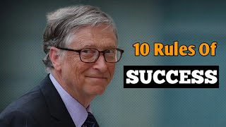 Top 10 Bill Gates Rules For Success । Rule Zen [upl. by Alyled]