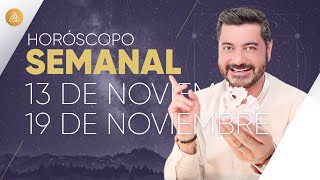 HORÓSCOPO SEMANAL del 13 al 19 de Noviembre Alfonso León Arquitecto de Sueños [upl. by Moyna]