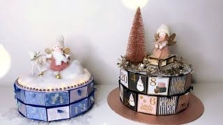 DIY Advent Calendar Round  Tutorial [upl. by Boff]