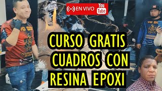 💦DEMOSTRACION 🏃‍♂️ PASO A PASO quotCUADROS CON RESINA EPOXIquot [upl. by Fiel]