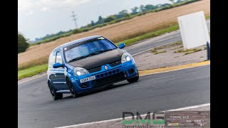 Clio 182 Blyton Park Track day following a nutter in a 306 [upl. by Mellen]