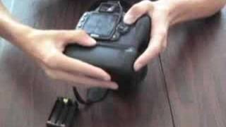 Review Battery Grip for D40x and D60 [upl. by Enilasor]