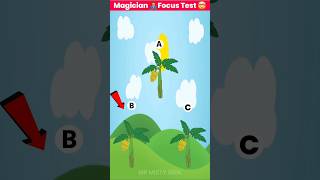 focus test for genius 🧠 find the 🍌 banana tree💔🥹 shorts [upl. by Lemal22]