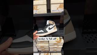 Steals at the outlet😳🔥 sneakers sneakerhead nike jordan1 [upl. by Nelad411]