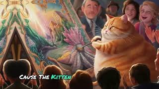 🎨 The Artistic Journey of a Chubby Orange Kitten 🐱cats aicat ai poorcat catstory [upl. by Grishilde]