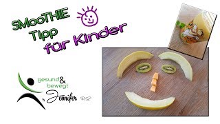 Melonen Kiwi SMooTHIE für Kinder [upl. by Ymerrej]