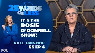 Ep 4 Its The Rosie ODonnell Show  25 Words or Less Full Episode Jaleel White v Rosie O’Donnell [upl. by Diahann584]