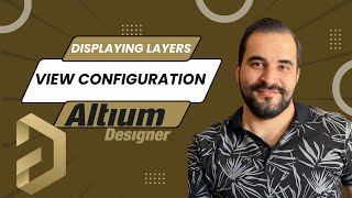 Displaying Layers View Configuration Altium Designer [upl. by Lillis]