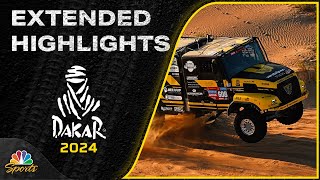 Stage 6 Day 1  2024 Dakar Rally  EXTENDED HIGHLIGHTS  11124  Motorsports on NBC [upl. by Tterej]