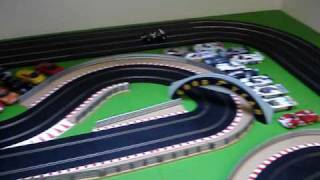 My Latest Scalextric track layout [upl. by Atews873]