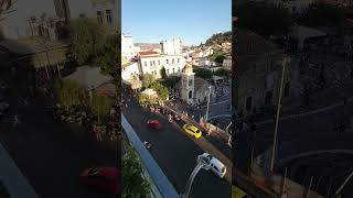 Athens Greece  Monastiraki Square and Acropolis  Parthenon [upl. by Nyla]