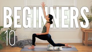 10Minute Yoga For Beginners  Start Yoga Here [upl. by Ttennaj956]