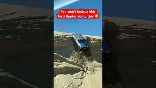 Ford Raptor the king of offroad ford fordraptor cliff offroad shorts [upl. by Elletnohs]