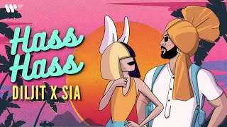 Hass Hass Official Video Diljit X Sia [upl. by Alliscirp559]