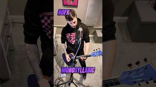 NOFX  Monosyllabic Girl  cover by James Pendle featuring Alessandro Vitiello on the drums 🤘🤘 [upl. by Lingwood238]